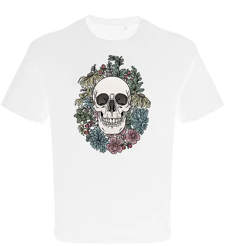 Skull & Flowers