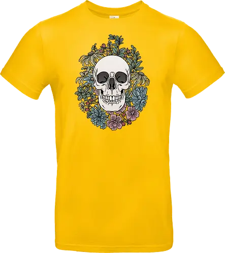 Skull & Flowers