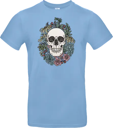 Skull & Flowers