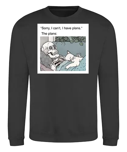 Weekend Plans - Wochenende, Skelett - Sweatshirt