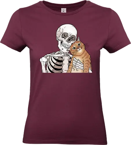 Orange Cat Friend - Katze, Katzenliebe - Standard T-Shirt (Frauen)