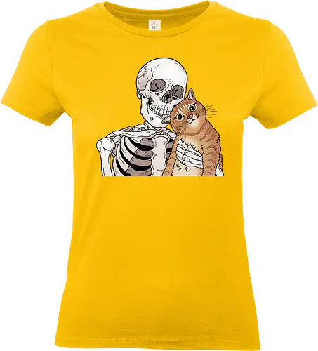 Orange Cat Friend - Katze, Katzenliebe - Standard T-Shirt (Frauen)