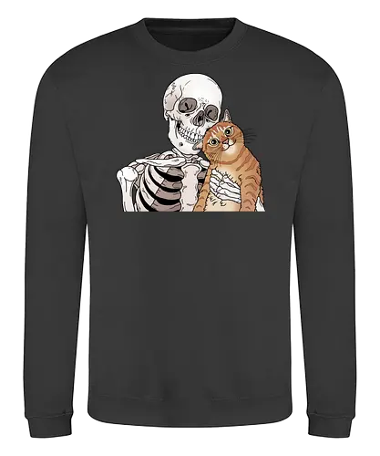 Orange Cat Friend - Katze, Katzenliebe - Sweatshirt