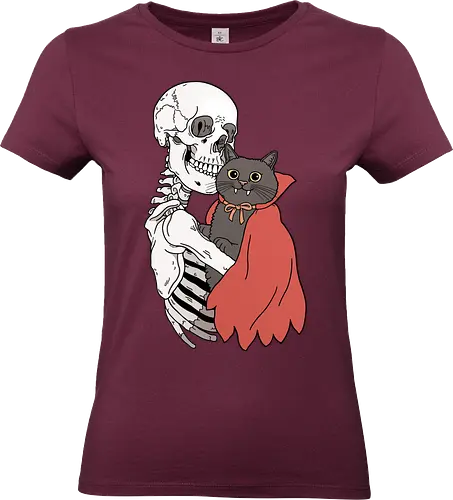 Count Catula - Katze, Dracula, Schwarze Katze - Standard T-Shirt (Frauen)