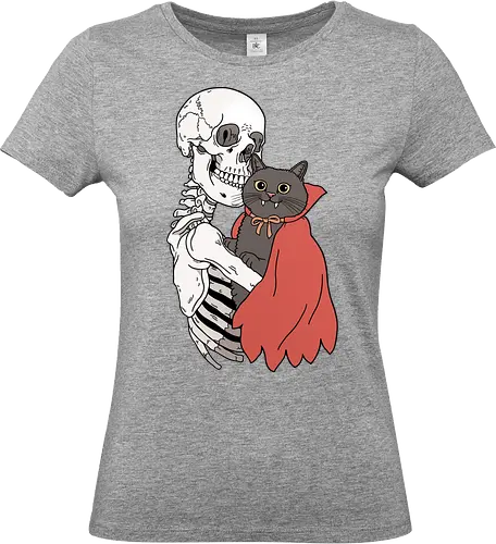 Count Catula - Katze, Dracula, Schwarze Katze - Standard T-Shirt (Frauen)