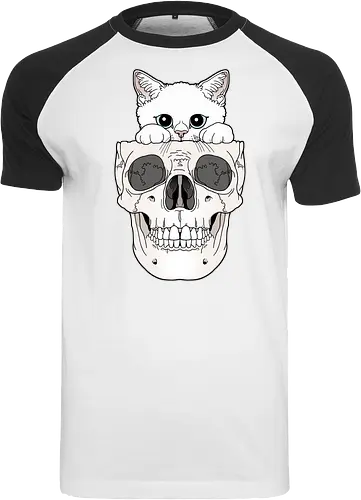 White Kitty & Skull