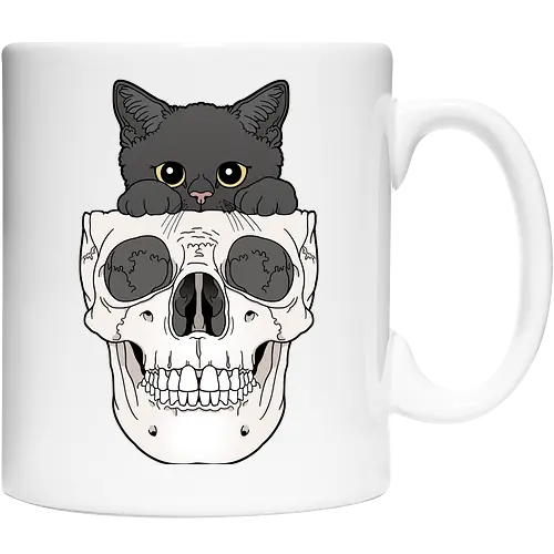 Black Kitty & Skull