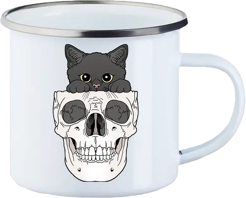 Black Kitty & Skull