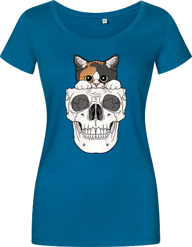 Calico Kitty & Skull