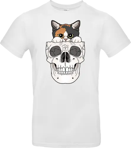 Calico Kitty & Skull