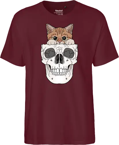 Orange Kitty & Skull