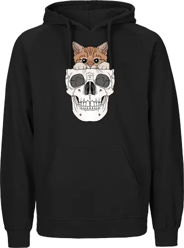 Orange Kitty & Skull