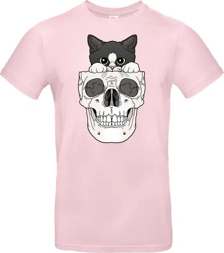 Tuxedo Kitty & Skull