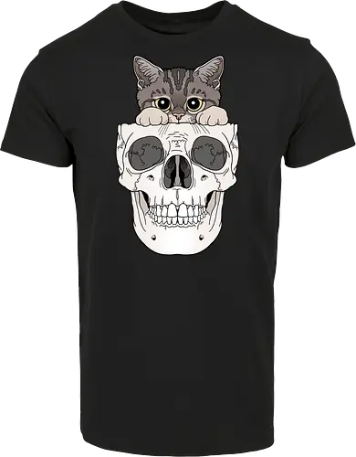 Tabby Kitty & Skull