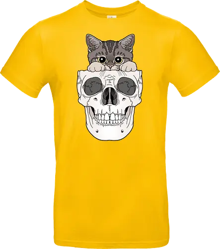 Tabby Kitty & Skull