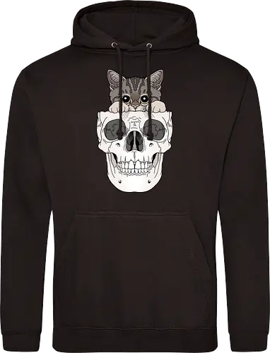 Tabby Kitty & Skull