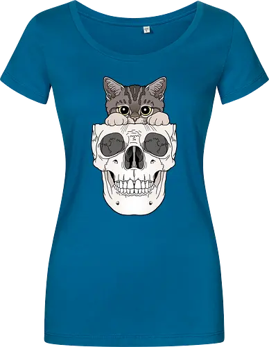 Tabby Kitty & Skull