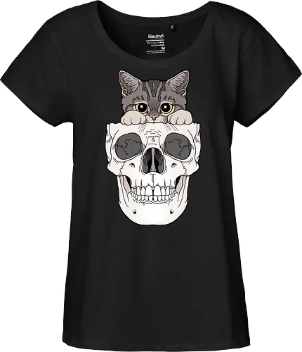 Tabby Kitty & Skull