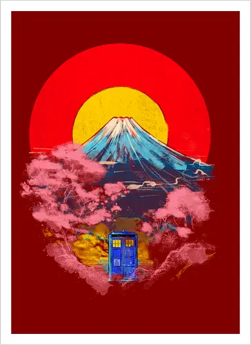 Blue box in Japan
