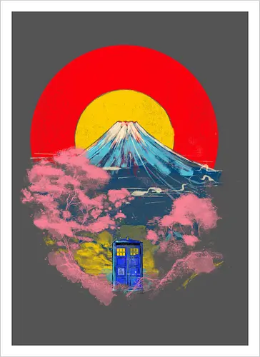 Blue box in Japan