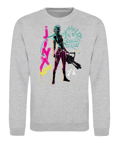 ArtCane V2 - arcane, anime, gaming, television, steam punk, retro, Gaming, Gaming - Sweatshirt