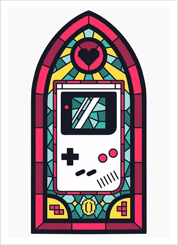 8bits stained glass
