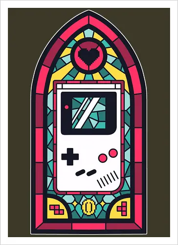 8bits stained glass