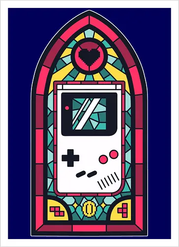 8bits stained glass