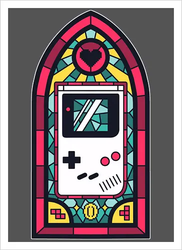 8bits stained glass