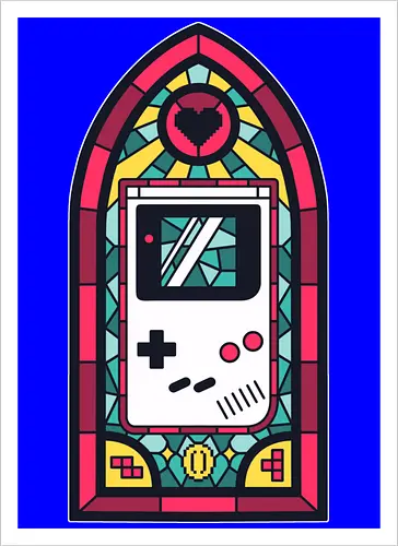 8bits stained glass