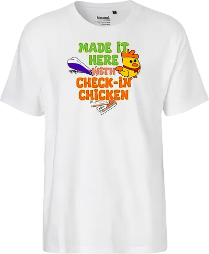 Made it Here with Check-In Chicken (Bin Dank Check-In Chicken Hier)