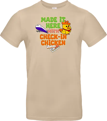 Made it Here with Check-In Chicken (Bin Dank Check-In Chicken Hier)