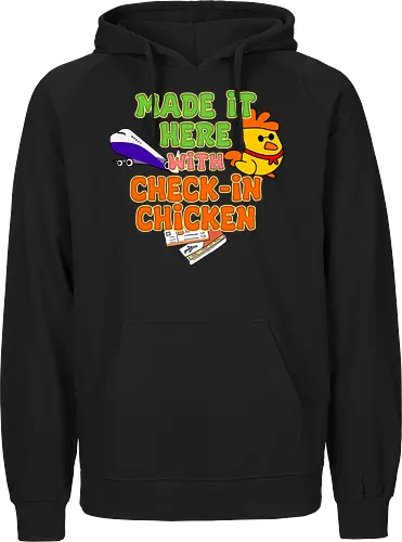 Made it Here with Check-In Chicken (Bin Dank Check-In Chicken Hier)