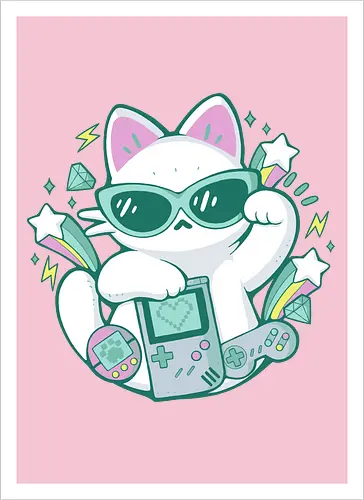 90s Cute Cat
