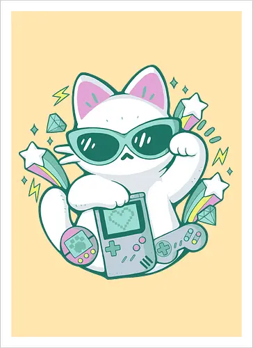 90s Cute Cat