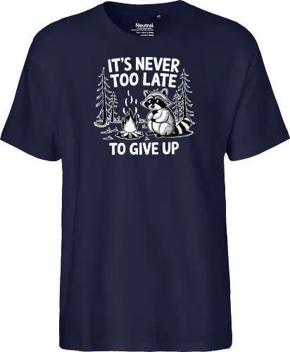 It's never too late to give up