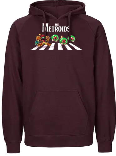 The Metroids - Bounty Hunter, Bounty Hunter, super metroid, games, metroidvania, beatles, abbey road - Fairtrade Hoodie