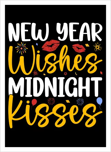 New Year Wishes  Midnight Kisses