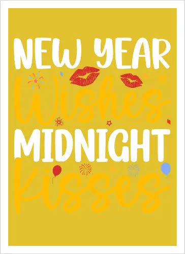 New Year Wishes  Midnight Kisses
