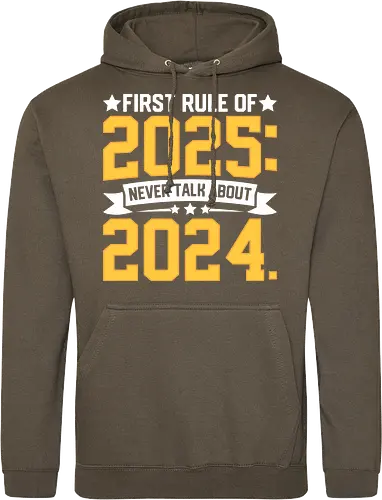 First rule of 2025: Never talk about 2024