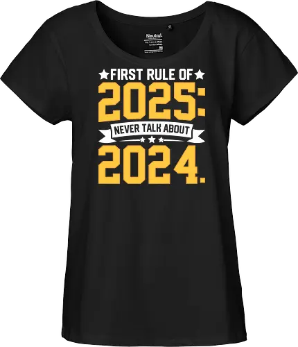First rule of 2025: Never talk about 2024