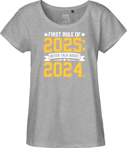 First rule of 2025: Never talk about 2024