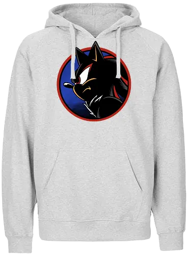 dark hedgehog - hedgehog, shadow, cool, animal, game, retro, classic, vintage, movie, runner, darkness - Fairtrade Hoodie