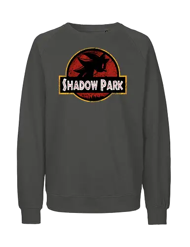 shadow park  - hedgehog, shadow, cool, animal, game, retro, classic, vintage, movie, runner, darkness - Fairtrade Sweatshirt
