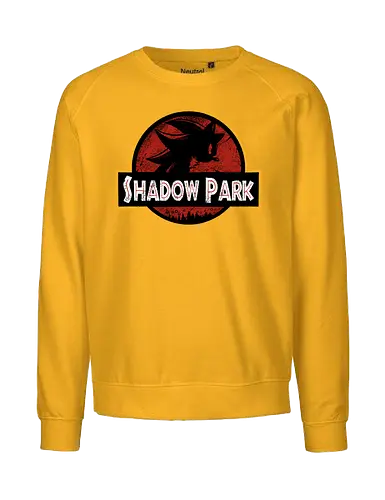 shadow park  - hedgehog, shadow, cool, animal, game, retro, classic, vintage, movie, runner, darkness - Fairtrade Sweatshirt