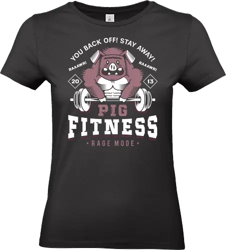 Pig Village Fitness - don't, starve, together, beefalo wool, wilson, chester, wendy, indie game, gamer, gaming, video games, abigail, survive, survival, gym, pig - Standard T-Shirt (Frauen)