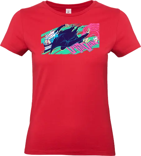 Turbo - cat, shonen, anime, manga, okarun - Standard T-Shirt (Frauen)