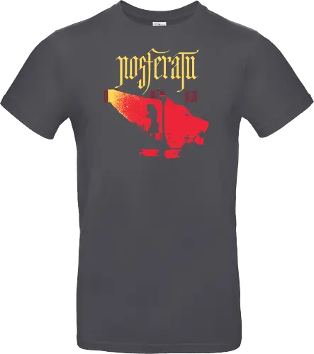 Exorcism  - vampire, the exorcist, mash up, horror, count orlok, dracula, Transsylvania - Standard T-Shirt