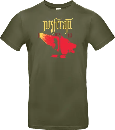 Exorcism  - vampire, the exorcist, mash up, horror, count orlok, dracula, Transsylvania - Standard T-Shirt