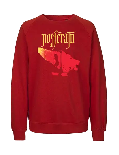 Exorcism  - vampire, the exorcist, mash up, horror, count orlok, dracula, Transsylvania - Fairtrade Sweatshirt